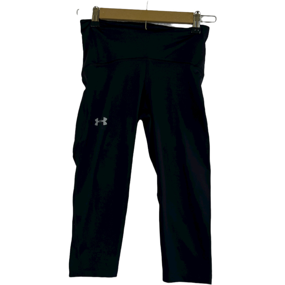 Under Armour Women's HeatGear Armour High Waisted Ankle Crop Leggings Sz S NWT
